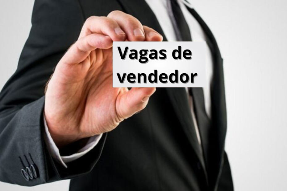 Vagas de vendedor